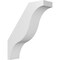 Ekena Millwork 5 1/2-in. W x 18-in. D x 22-in. H Funston Architectural Grade PVC Knee Brace BRCP055X18X22FST - alternate 1